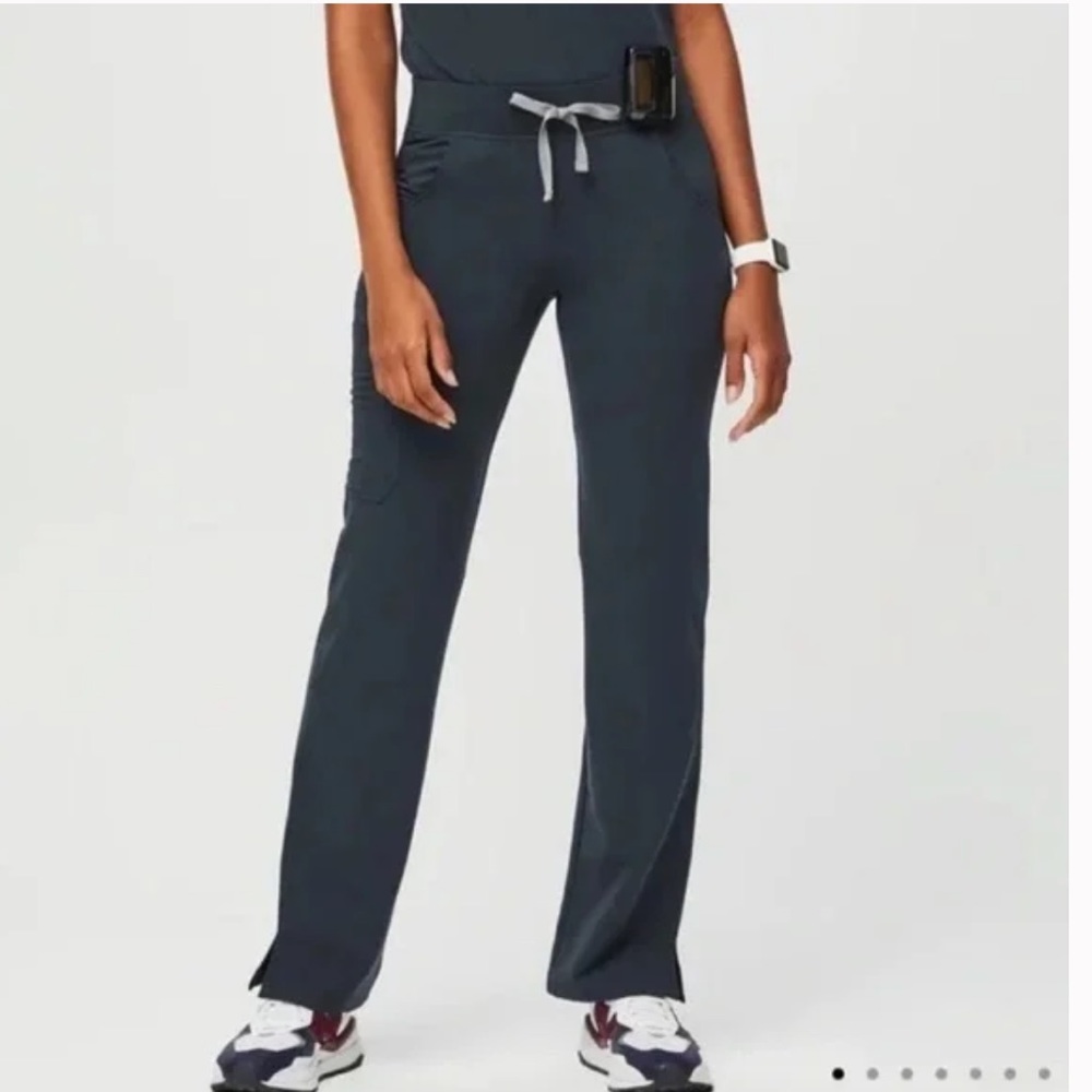 Figs Kade Cargo Scrub Pants Dark Harbor